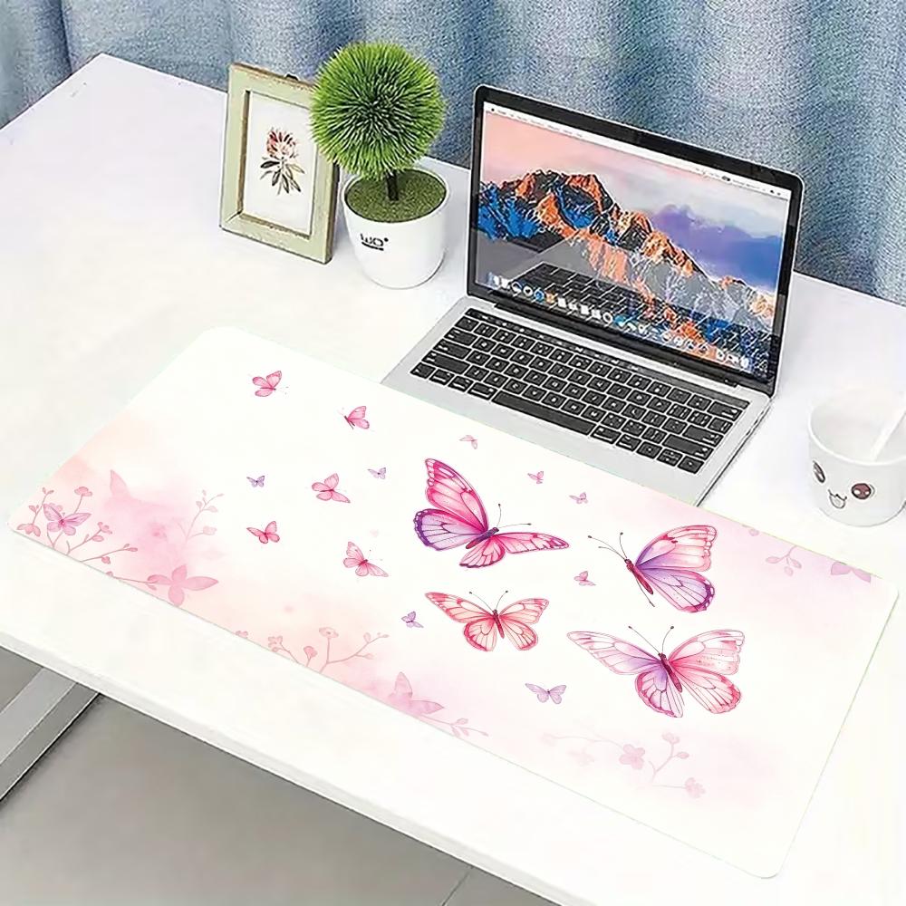 Desk Setup Pc And Laptop - Tapis de souris de jeu grand