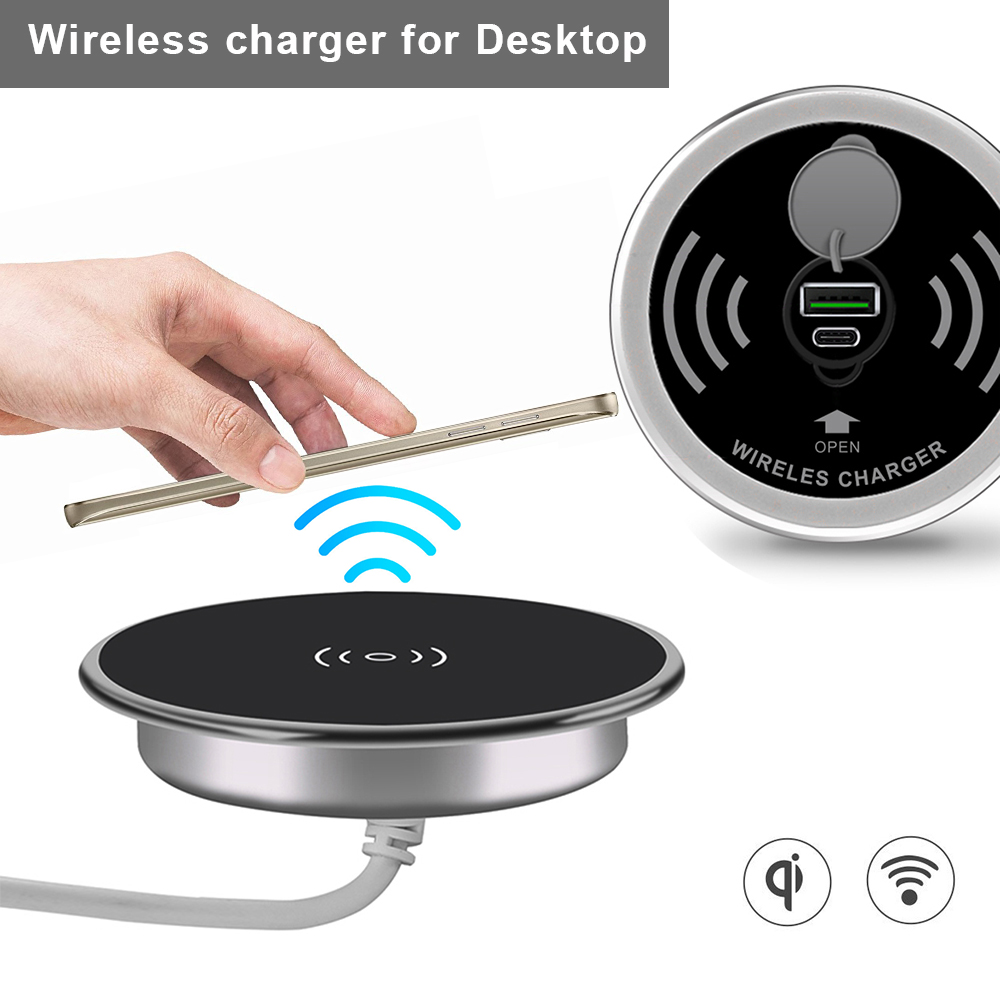 Xiaomi Desk Setup - Chargeur sans fil intégré au bureau