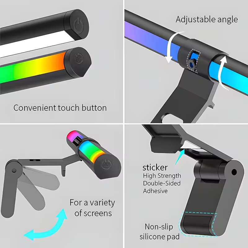 Barre lumineuse LED pour monit - Desk Setup Modern avis et prix