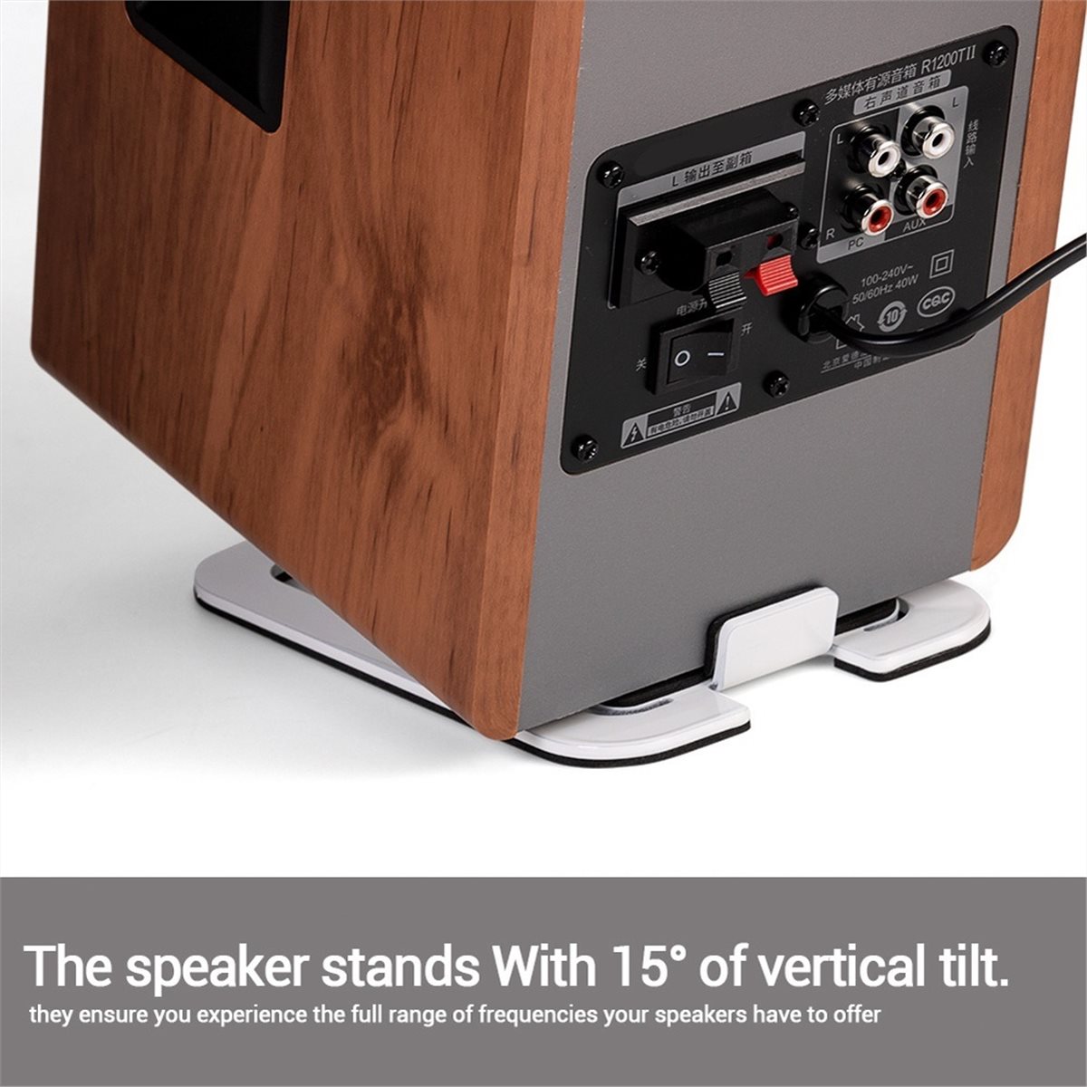 Supports d'enceintes de bureau - Desk Setup With Speakers avis et prix