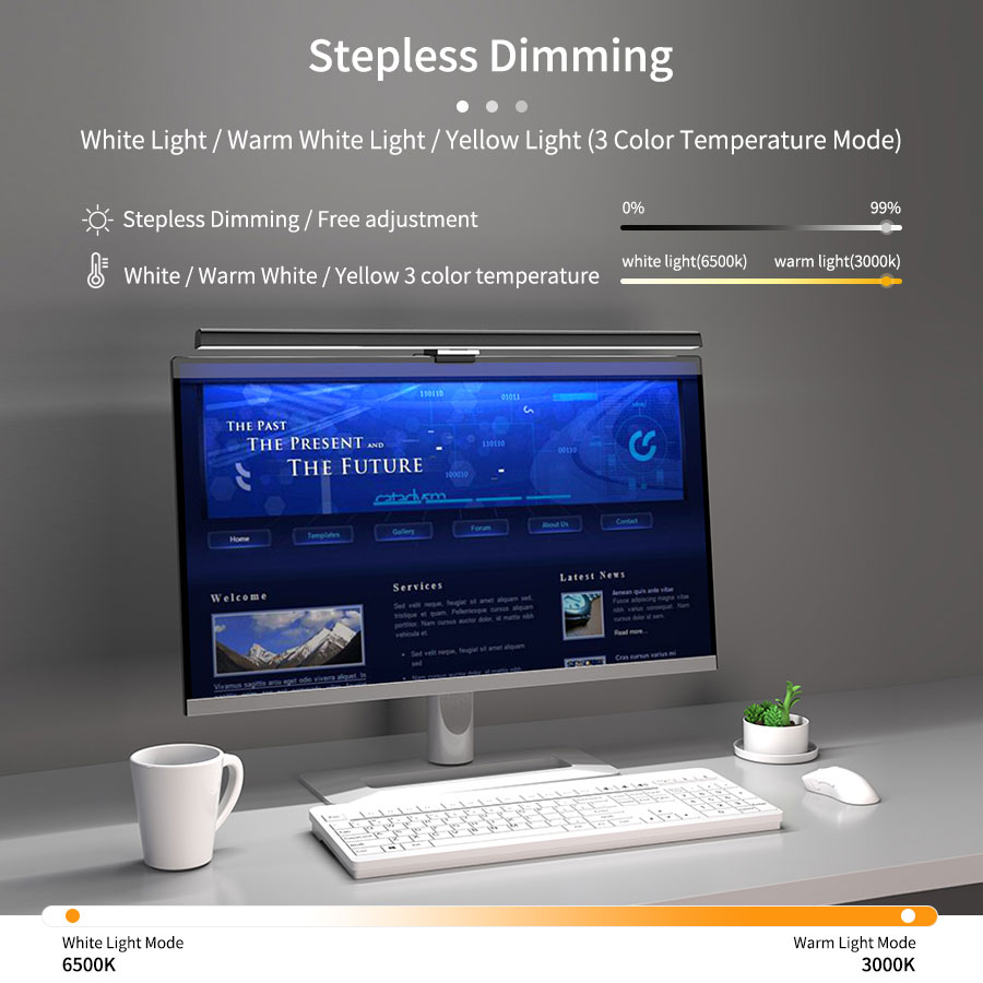 Barre lumineuse pour moniteur  - Desk Setup Modern avis et prix