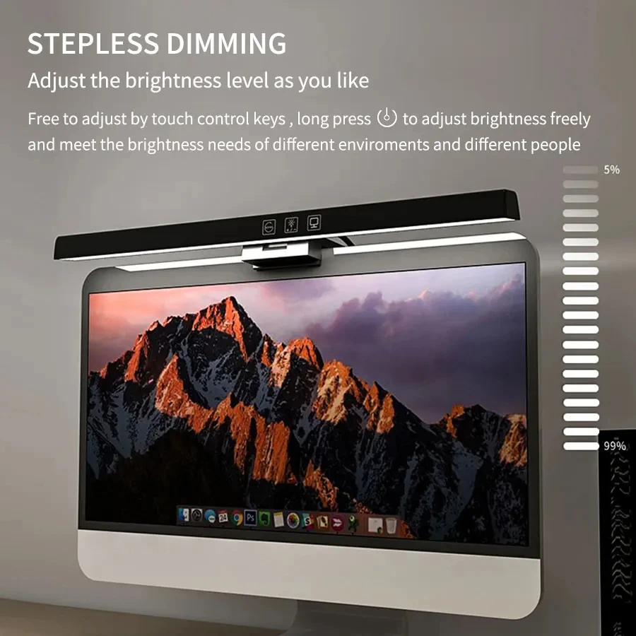 Barre lumineuse LED 33cm 50cm  - Desk Setup No Computer avis et prix