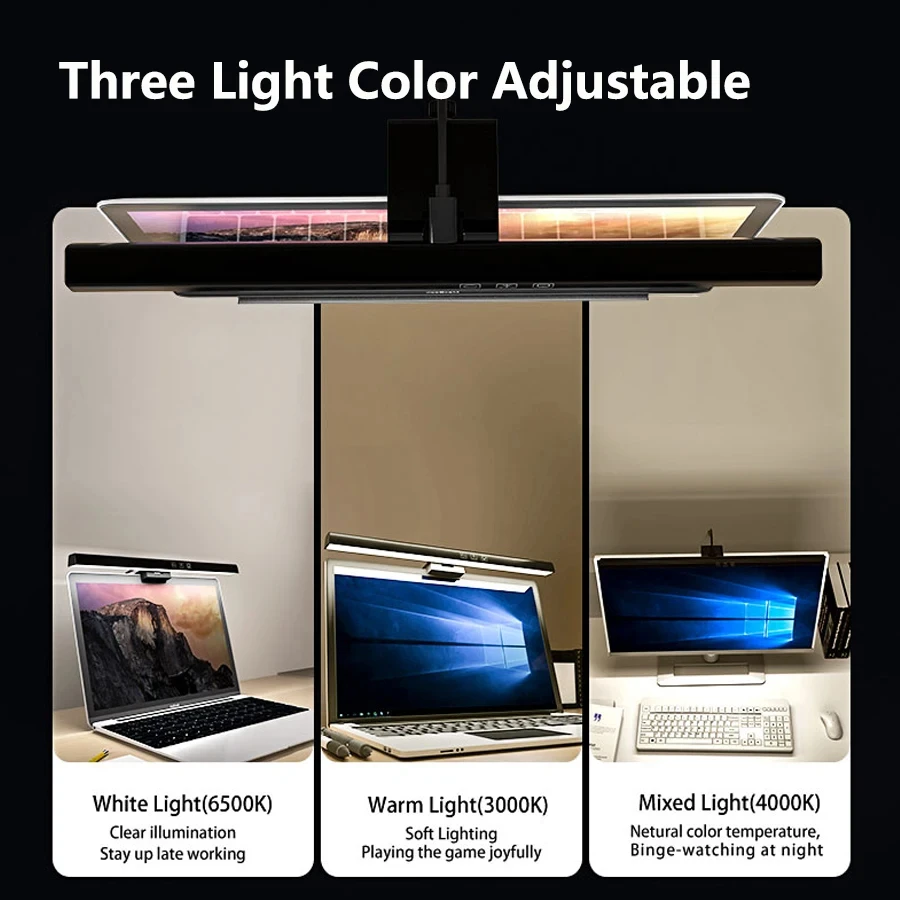 Barre lumineuse LED 33cm 50cm  - Desk Setup No Computer avis et prix