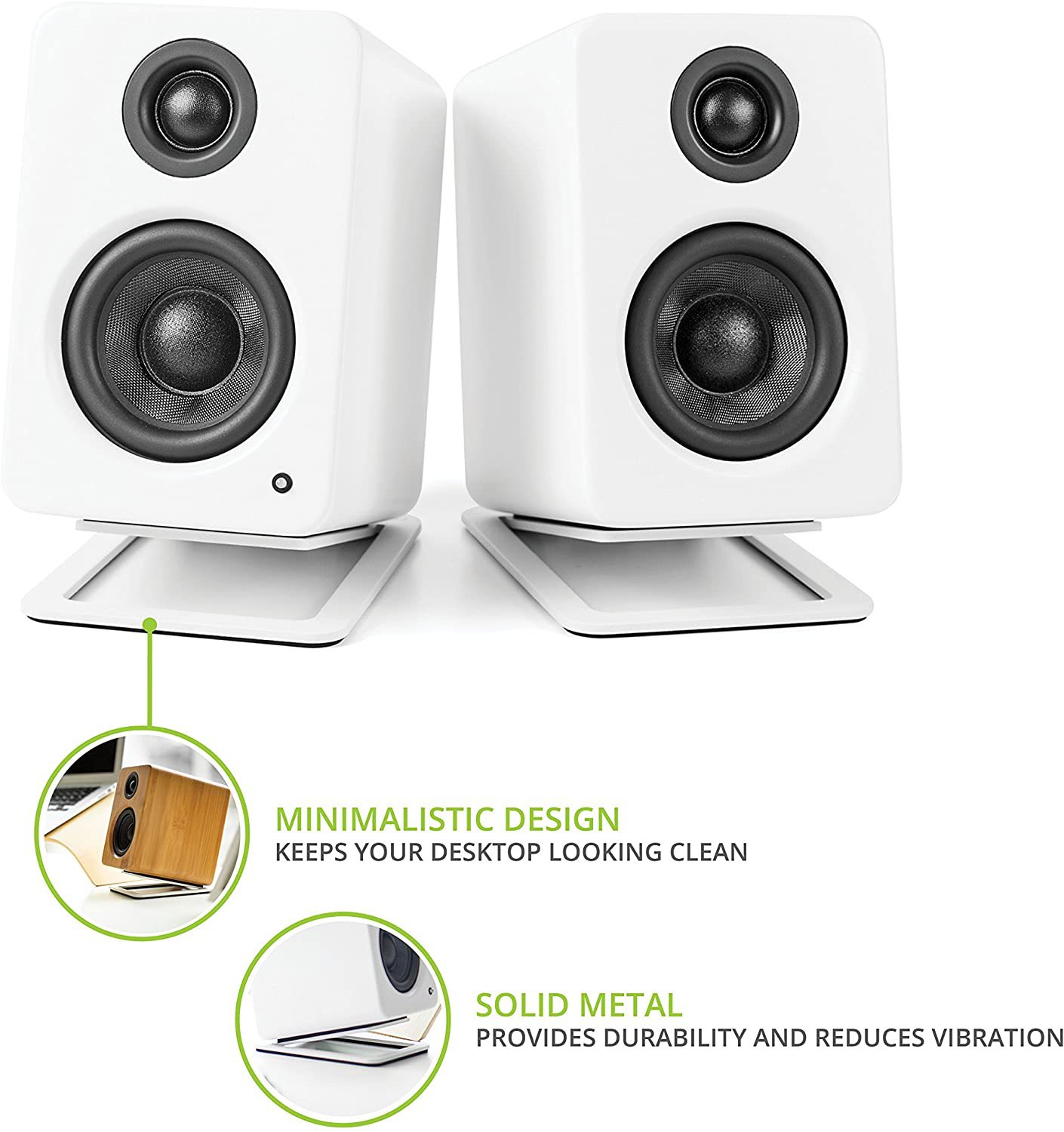 Supports de haut-parleurs de b - Desk Setup With Speakers avis et prix