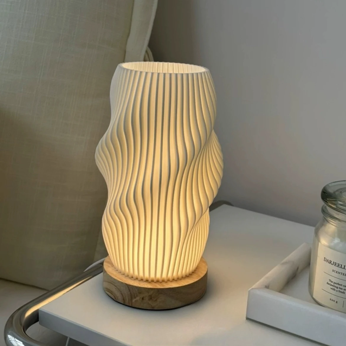 Lampe de bureau 3D de Style cr - Yellow Desk Setup avis et prix