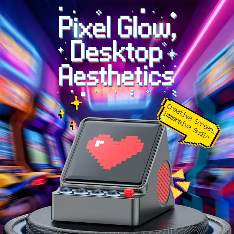 Haut-parleur portable à affich - Desk Setup With Speakers avis et prix