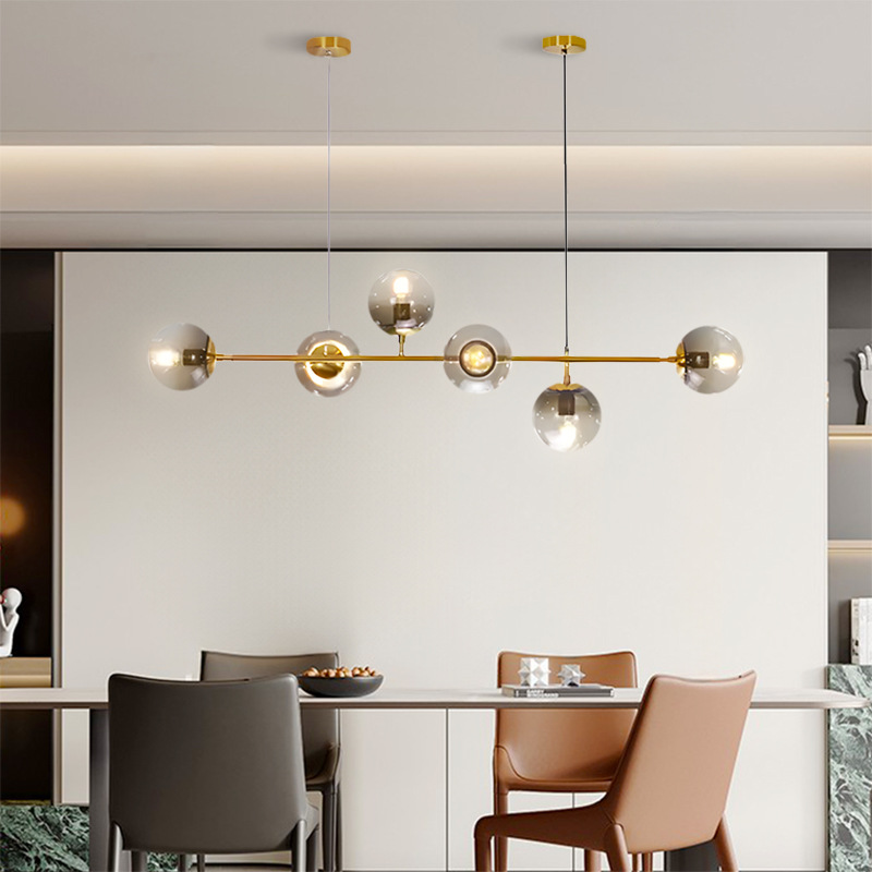 Lampe suspendue nordique pour  - Yellow Desk Setup avis et prix