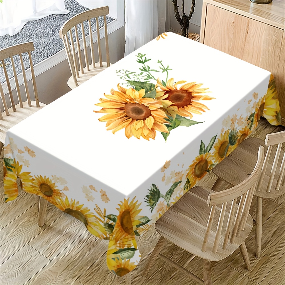 Nappe rectangulaire imprimée t - Yellow Desk Setup avis et prix