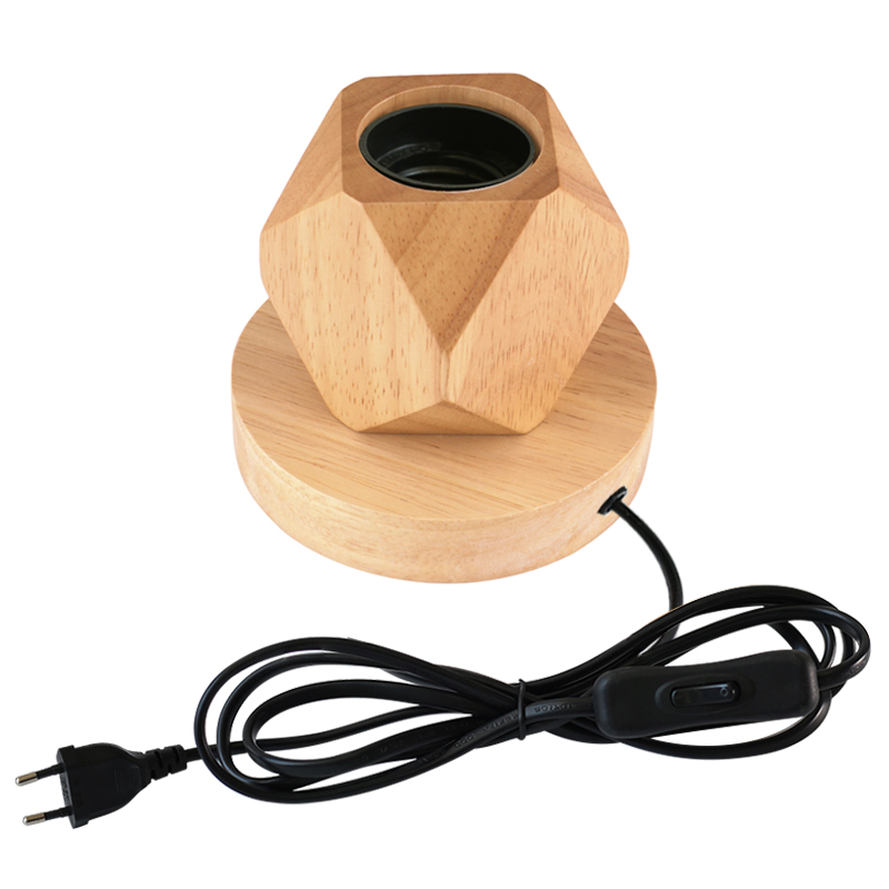 Lampe de Table en bois rétro m - Yellow Desk Setup avis et prix