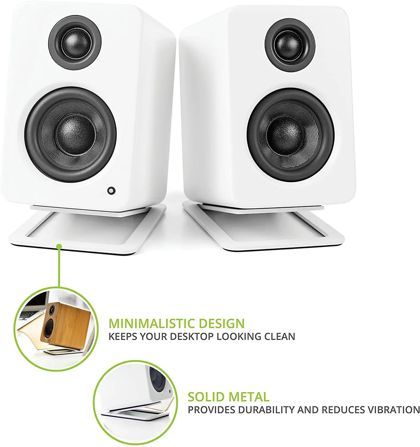 Supports de haut-parleur de bu - Desk Setup With Speakers avis et prix