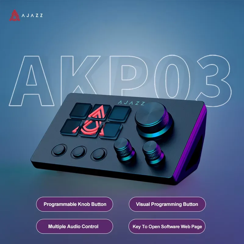 Ajazz AKP03E/153E – Console de - Desk Setup Programmer avis et prix
