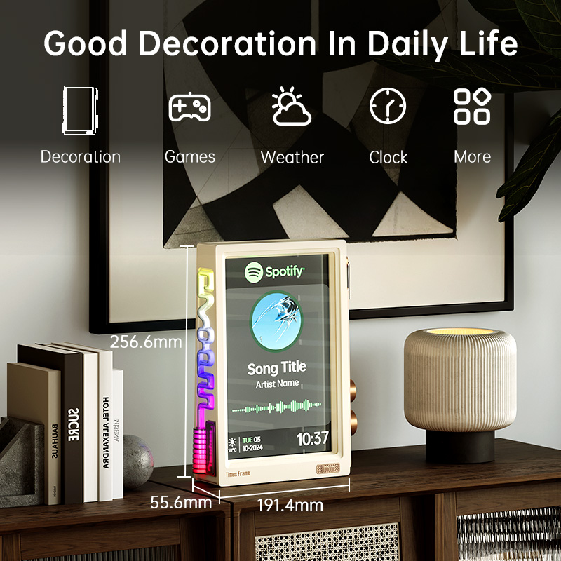 Divoom Times Cadre 10,1′′ Horl - Desk Setup With Speakers avis et prix