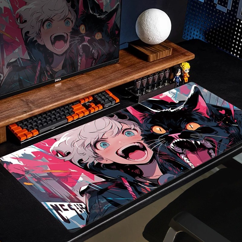 Tapis de souris de jeu Anime B - Yellow Desk Setup avis et prix