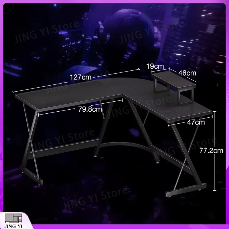 Bureau de jeu en forme de L av - Desk Setup No Computer avis et prix