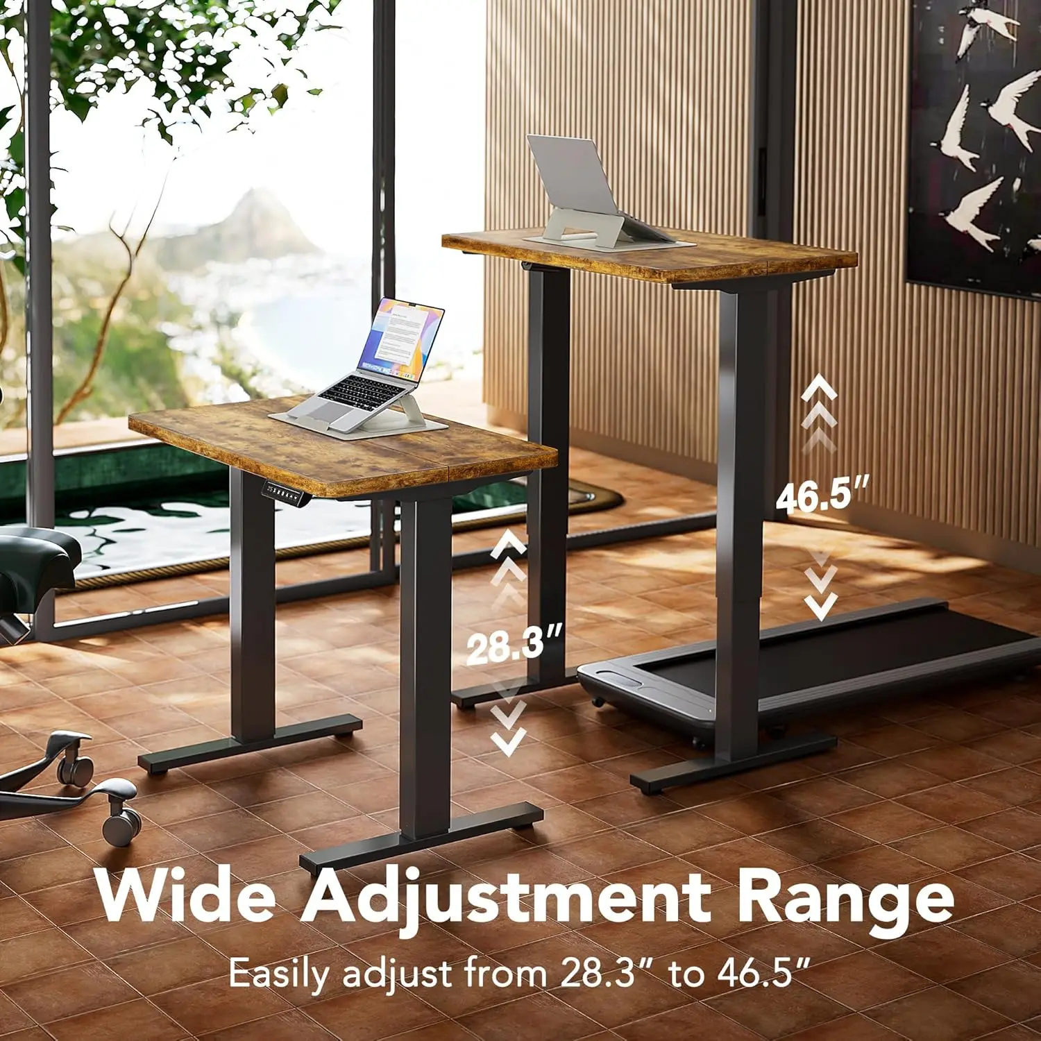 Bureau électrique réglable en  - Desk Setup Height avis et prix