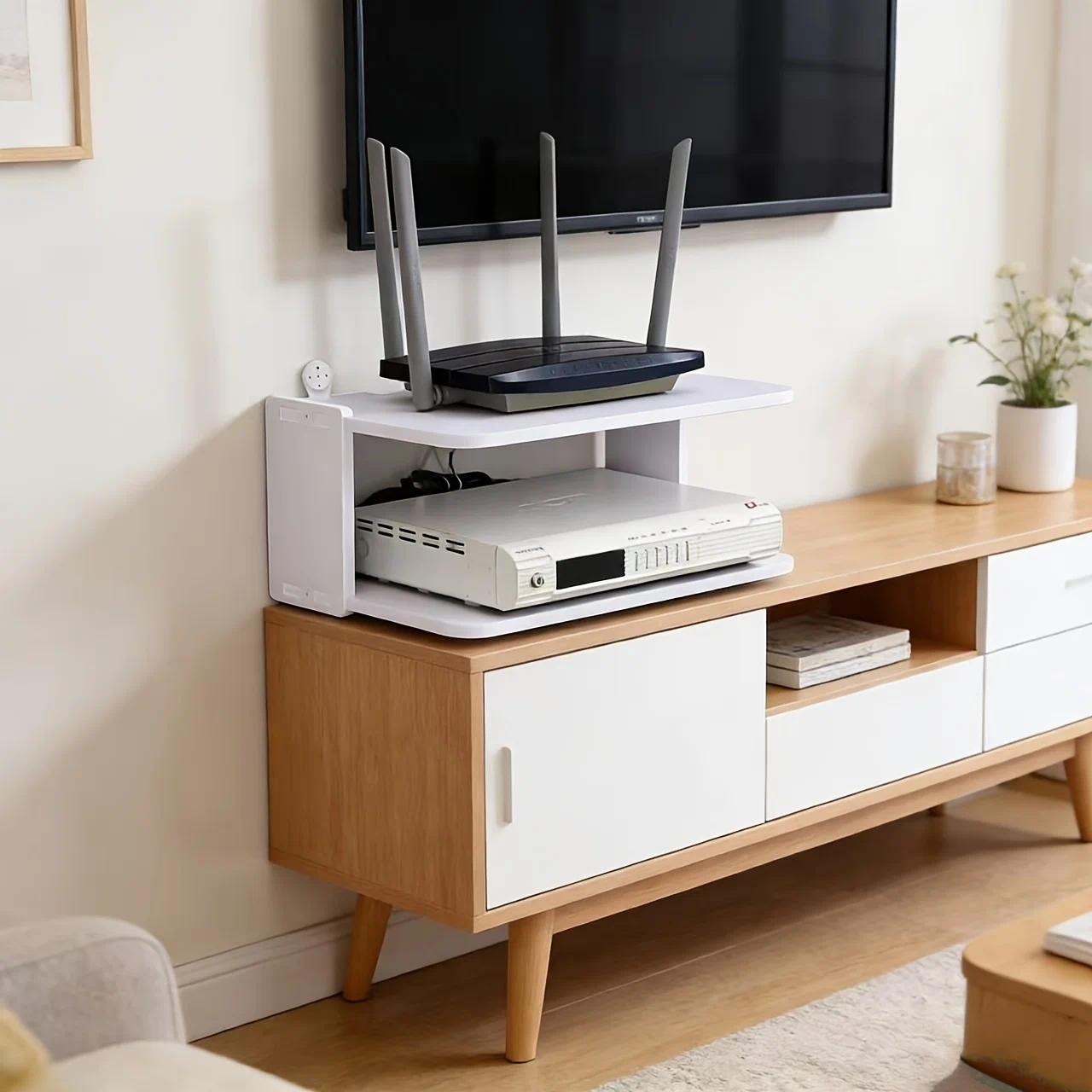 Étagère murale pour routeur et - Desk Setup Tv avis et prix