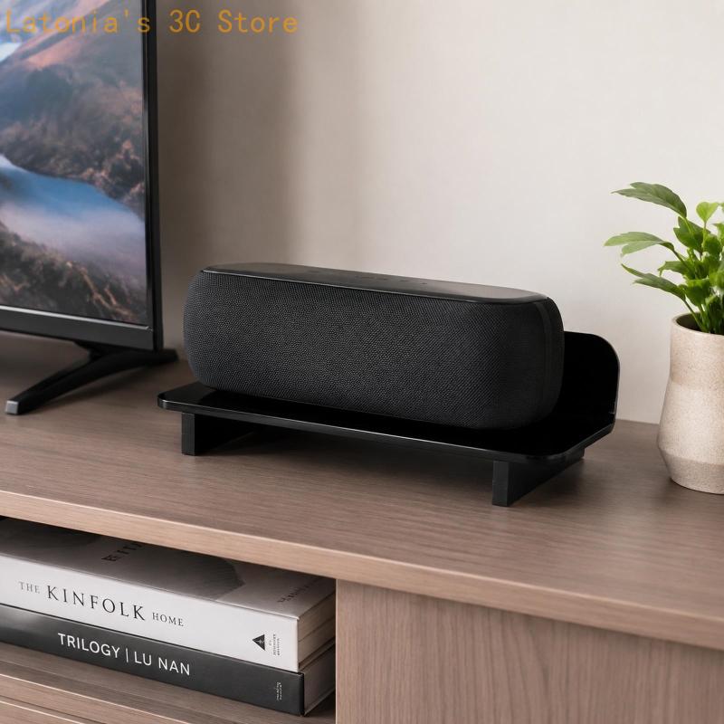 Support haut-parleur en acryli - Desk Setup With Speakers avis et prix