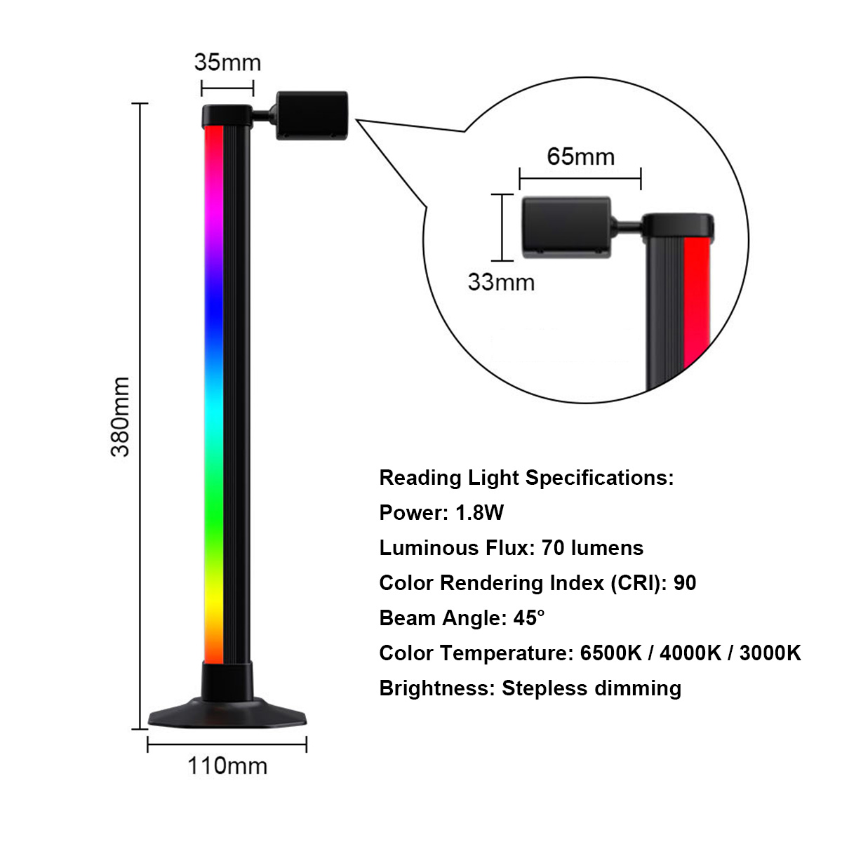 Barre lumineuse intelligente L - Desk Setup Tv avis et prix